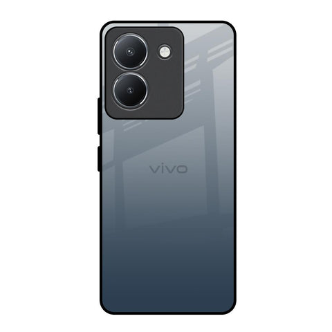 Smokey Grey Color Glossy Case For Vivo Y36