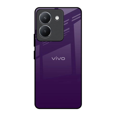 Dark Purple Glossy Case for Vivo Y36
