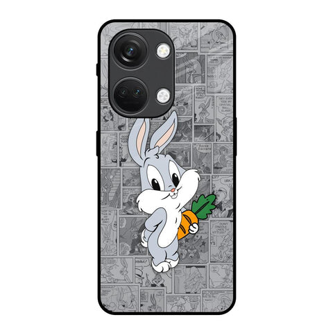 Cute Baby Bunny Glossy Case for OnePlus Nord 3 5G