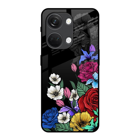 Rose Flower Bunch Art Glossy Case for OnePlus Nord 3 5G