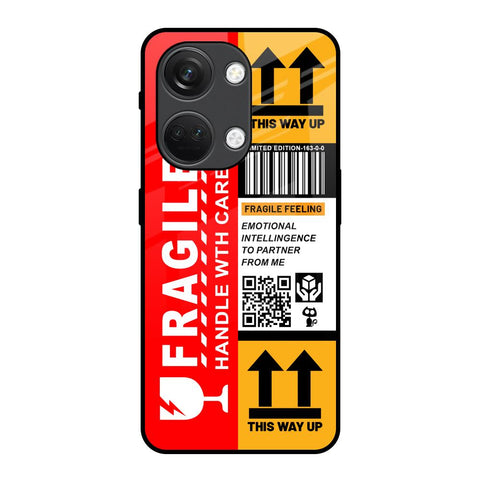 Handle With Care Glossy Case for OnePlus Nord 3 5G