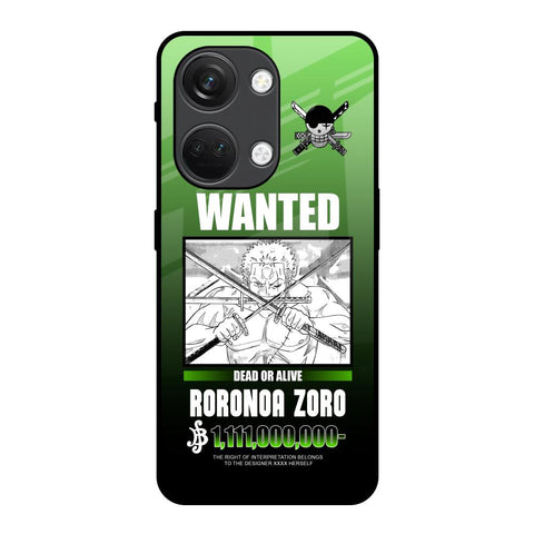 Zoro Wanted Glossy Case for OnePlus Nord 3 5G