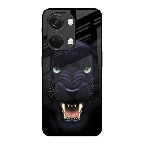 Angry Black Leopard Glossy Case for OnePlus Nord 3 5G