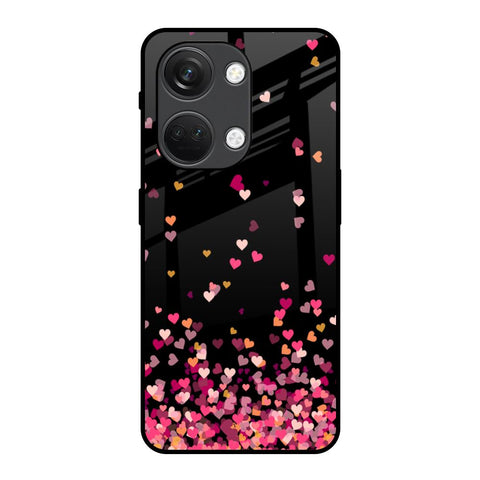 Heart Rain Fall Glossy Case For OnePlus Nord 3 5G