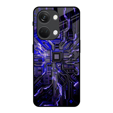 Techno Color Pattern Glossy Case For OnePlus Nord 3 5G