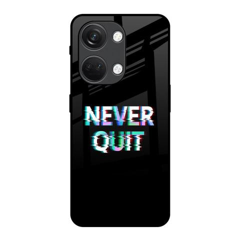 Never Quit Glossy Case For OnePlus Nord 3 5G