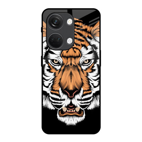 Angry Tiger Glossy Case For OnePlus Nord 3 5G