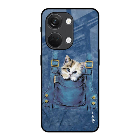 Kitty In Pocket Glossy Case For OnePlus Nord 3 5G