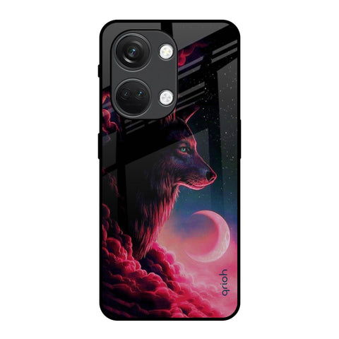 Moon Wolf Glossy Case for OnePlus Nord 3 5G
