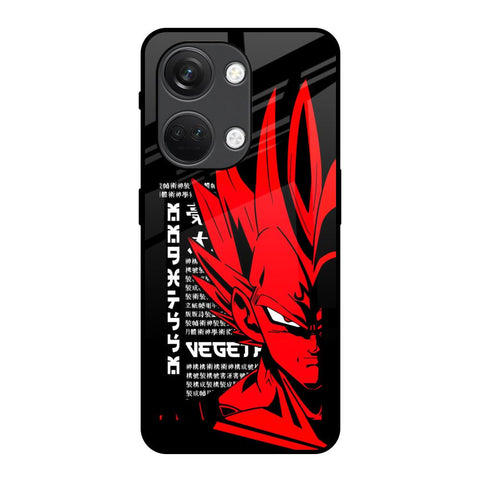 Red Vegeta Glossy Case for OnePlus Nord 3 5G