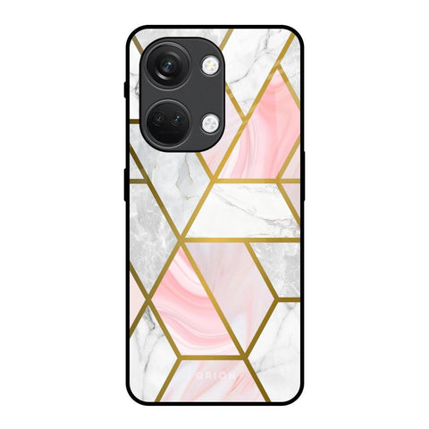 Geometrical Marble Glossy Case for OnePlus Nord 3 5G
