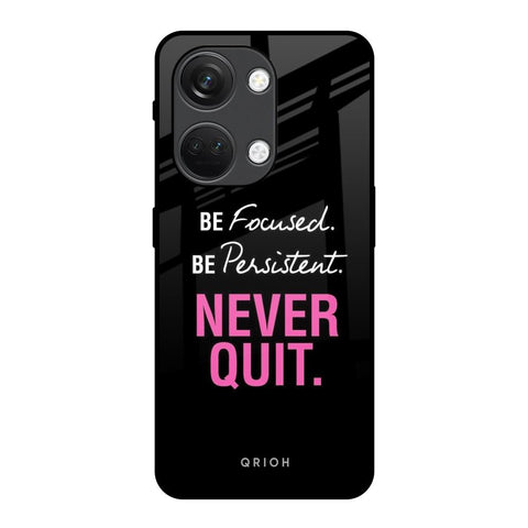 Be Focused Glossy Case for OnePlus Nord 3 5G