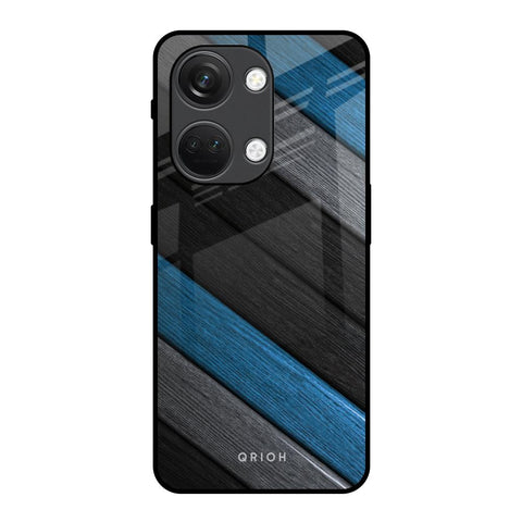 Multicolor Wooden Effect Glossy Case for OnePlus Nord 3 5G