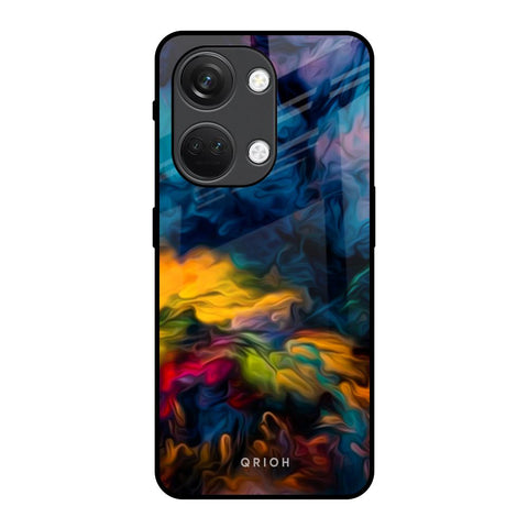 Multicolor Oil Painting Glossy Case for OnePlus Nord 3 5G