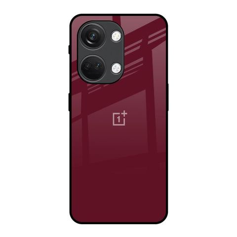 Classic Burgundy Glossy Case for OnePlus Nord 3 5G