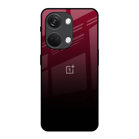 Wine Red Glossy Case For OnePlus Nord 3 5G