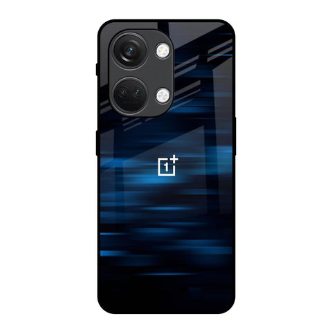 Blue Rough Abstract Glossy Case for OnePlus Nord 3 5G