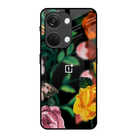 Flowers & Butterfly Glossy Case for OnePlus Nord 3 5G