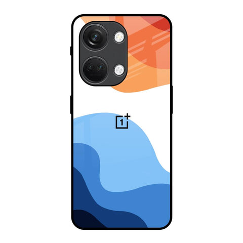 Wavy Color Pattern Glossy Case for OnePlus Nord 3 5G