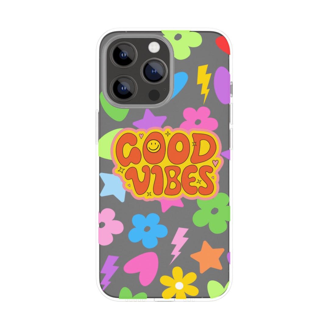 Good Vibes Clear Case - Case On