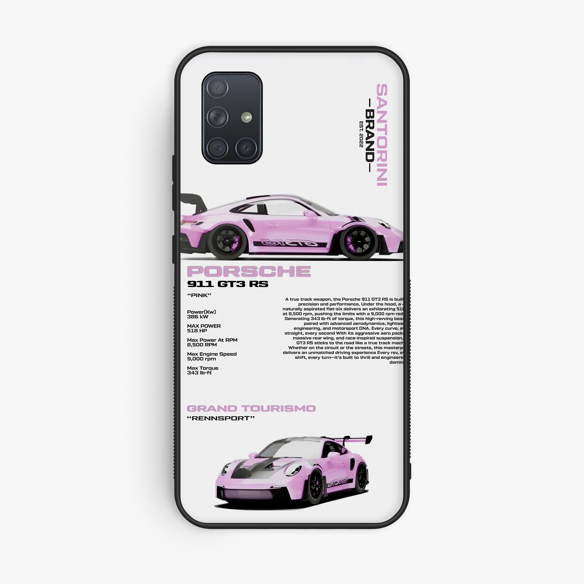 Samsung Galaxy A51 - Wallpaper 024 - Premium Printed Glossy Phone Case