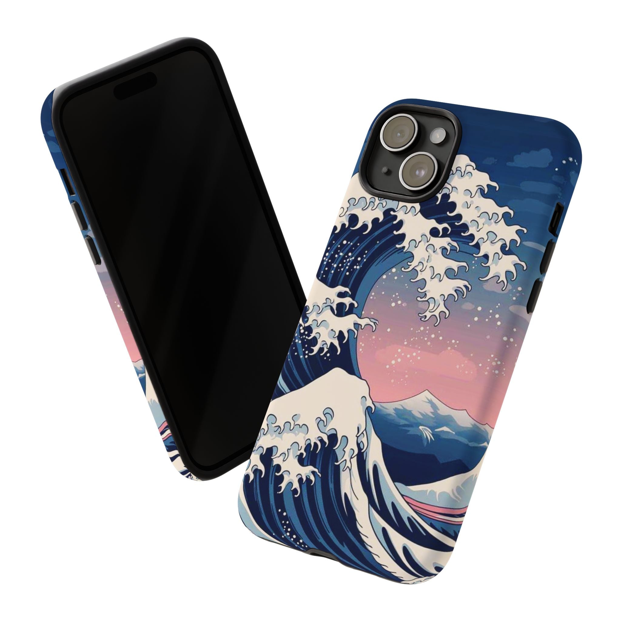 Ocean Crest Premium Tough Shining Phone Case (Double Layer) Available For All iPhone Models