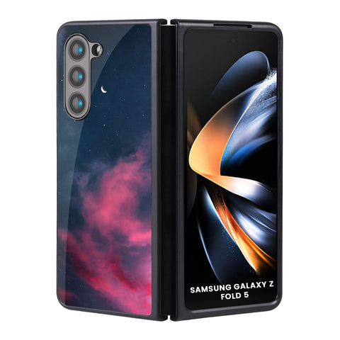 Moon Night Glossy Case for Samsung Galaxy Z Fold5 5G