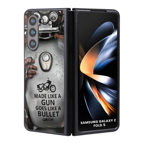 Royal Bike Glossy Case for Samsung Galaxy Z Fold5 5G