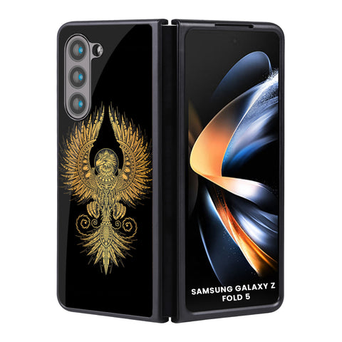 Mythical Phoenix Art Glossy Case for Samsung Galaxy Z Fold5 5G