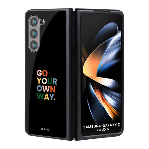 Go Your Own Way Glossy Case for Samsung Galaxy Z Fold5 5G