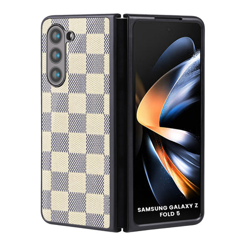 Blue Block Glossy Case for Samsung Galaxy Z Fold5 5G