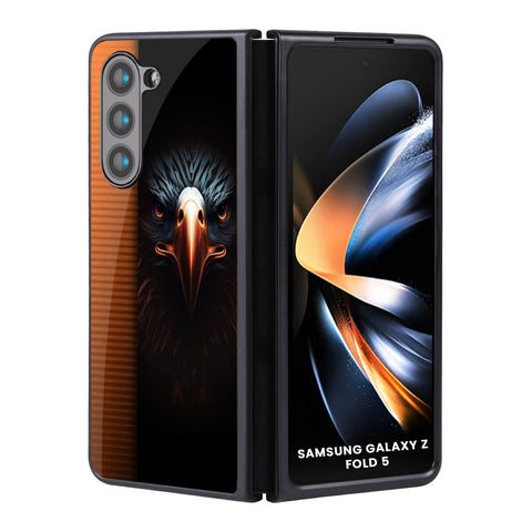 Angry Eagle Glossy Case for Samsung Galaxy Z Fold5 5G