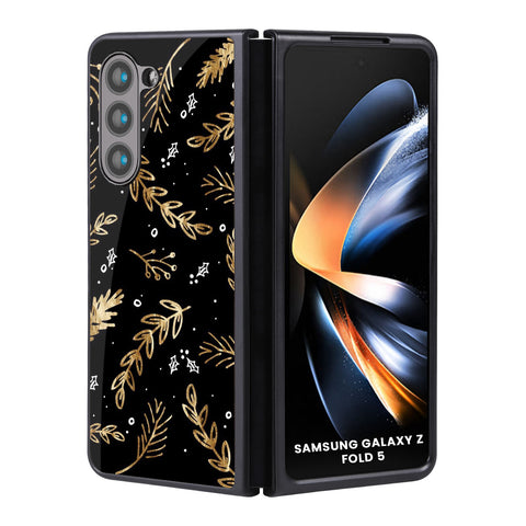 Autumn Leaves Glossy Case for Samsung Galaxy Z Fold5 5G