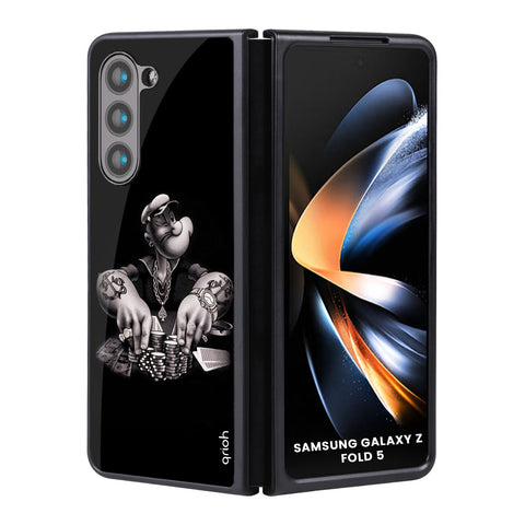 Gambling Problem Glossy Case for Samsung Galaxy Z Fold5 5G