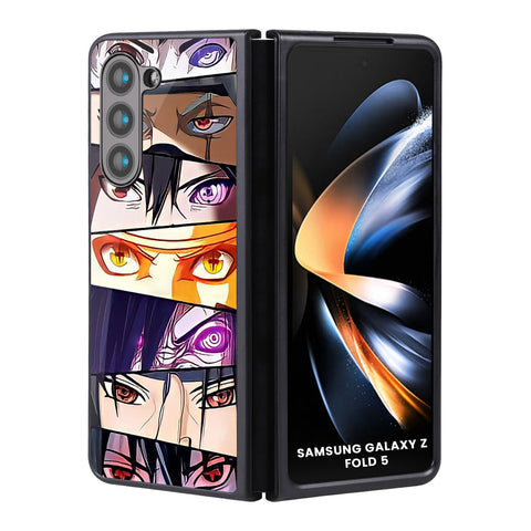 Anime Eyes Glossy Case for Samsung Galaxy Z Fold5 5G