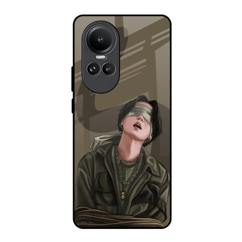 Blind Fold Glossy Case for Oppo Reno10 5G