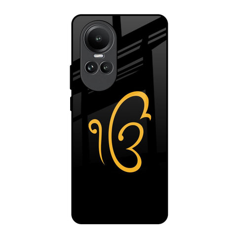 Luxury Fashion Initial Glossy Case for Oppo Reno10 5G