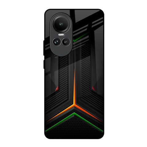 Modern Ultra Chevron Glossy Case for Oppo Reno10 5G