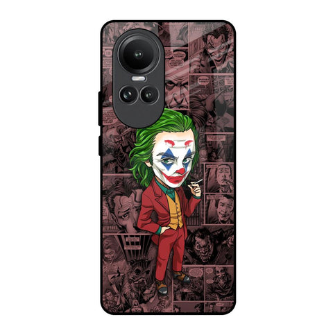 Joker Cartoon Glossy Case for Oppo Reno10 5G