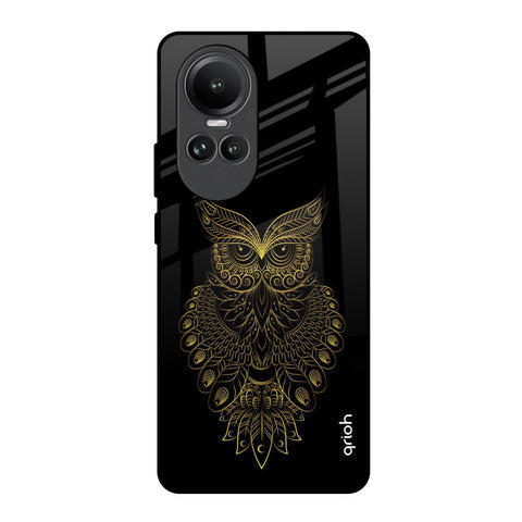 Golden Owl Glossy Case for Oppo Reno10 5G