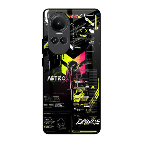 Astro Glitch Glossy Case for Oppo Reno10 5G