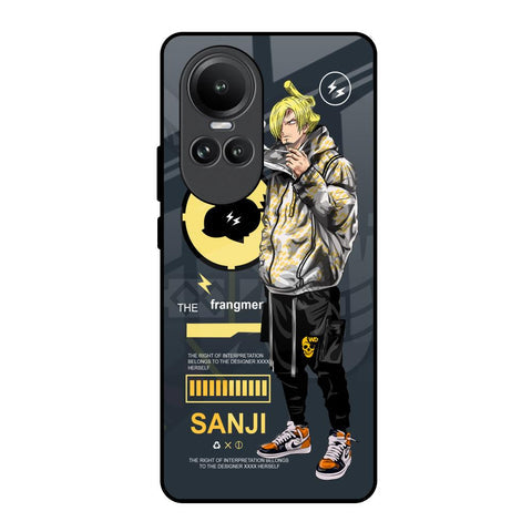 Cool Sanji Glossy Case for Oppo Reno10 5G