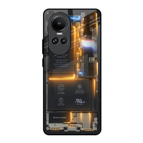 Glow Up Skeleton Glossy Case for Oppo Reno10 5G