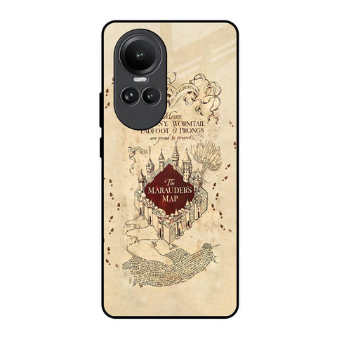 Magical Map Glossy Case for Oppo Reno10 5G