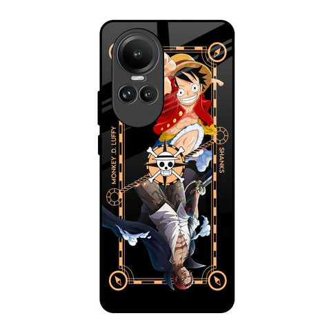 Shanks & Luffy Glossy Case for Oppo Reno10 5G