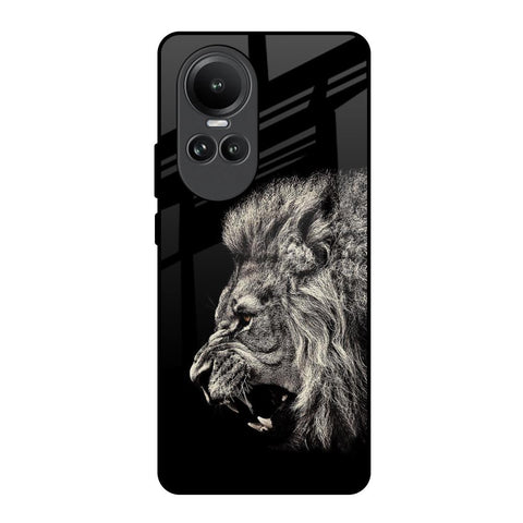 Brave Lion Glossy Case for Oppo Reno10 5G