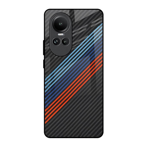 Carbon Inspired Glossy Case for Oppo Reno10 5G