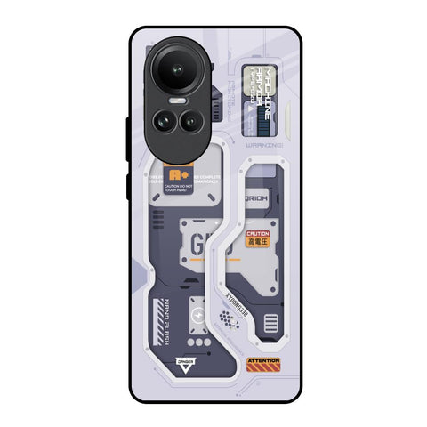 Tech Savvy Glossy Case for Oppo Reno10 5G