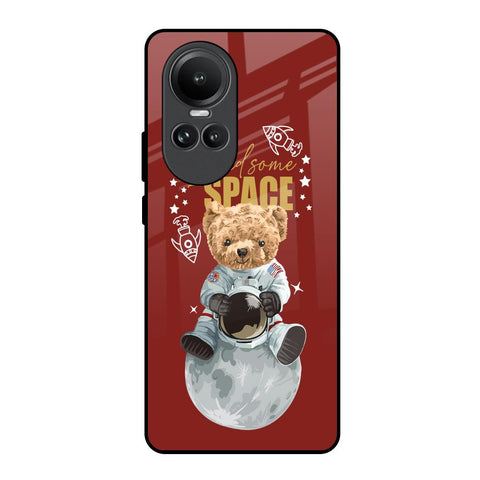 Astronaut Bear Glossy Case for Oppo Reno10 5G