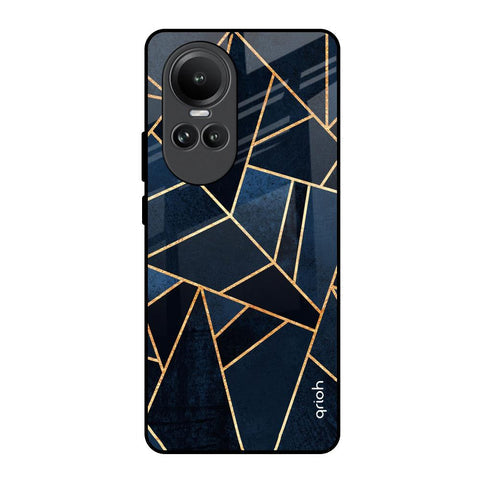 Abstract Tiles Glossy Case for Oppo Reno10 5G